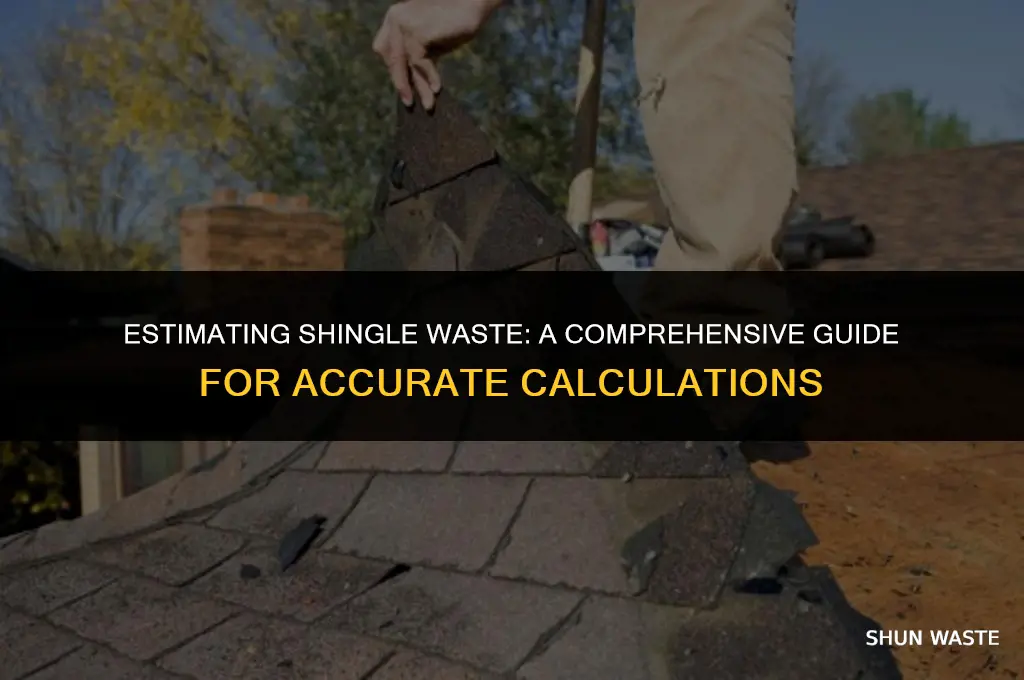 how much waste to calculate for shingles