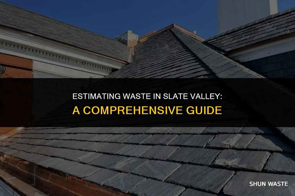 how much waste to figure for slate vaalley