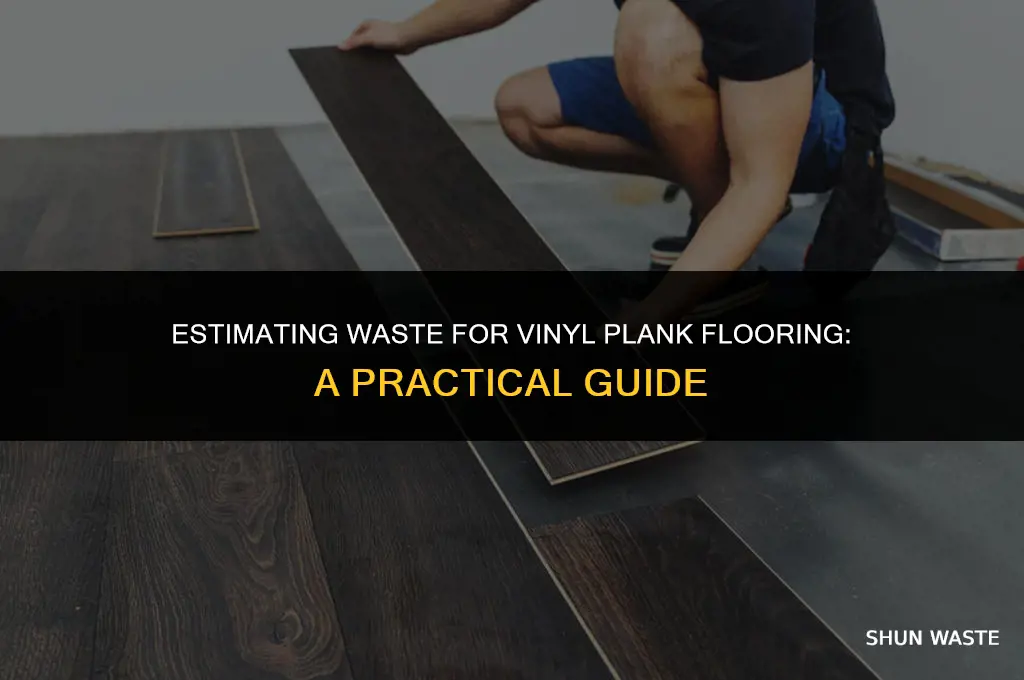 how much waste to figure on vinyl plank flooring