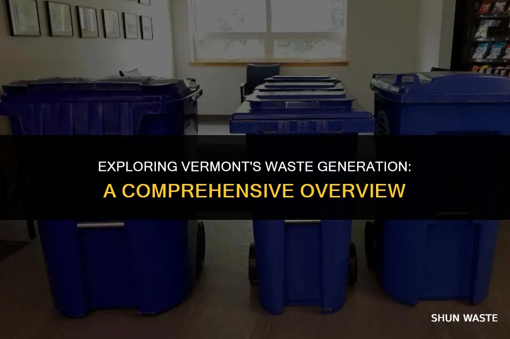 how much waste to vermonters produce