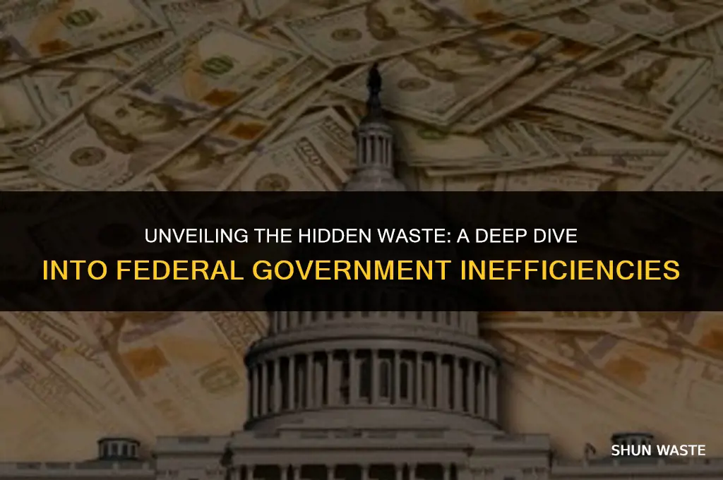 how much waste us there in the federal governmemt