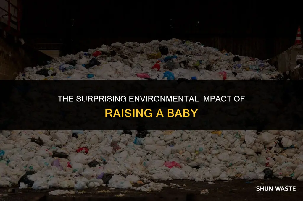 how much wasted does the average baby cause