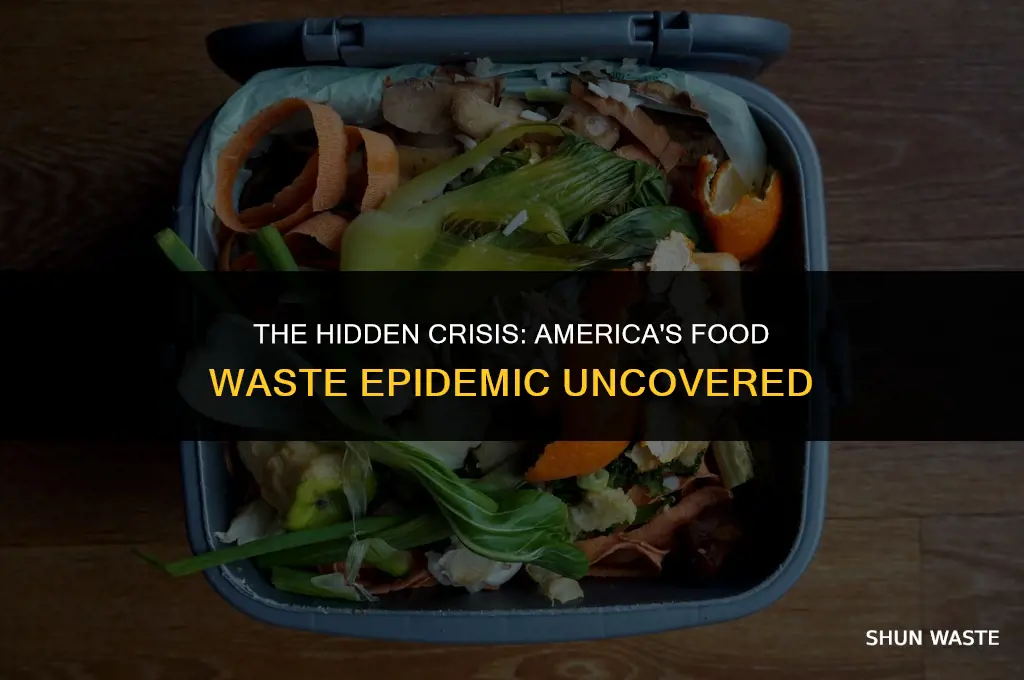how much wasted food in us