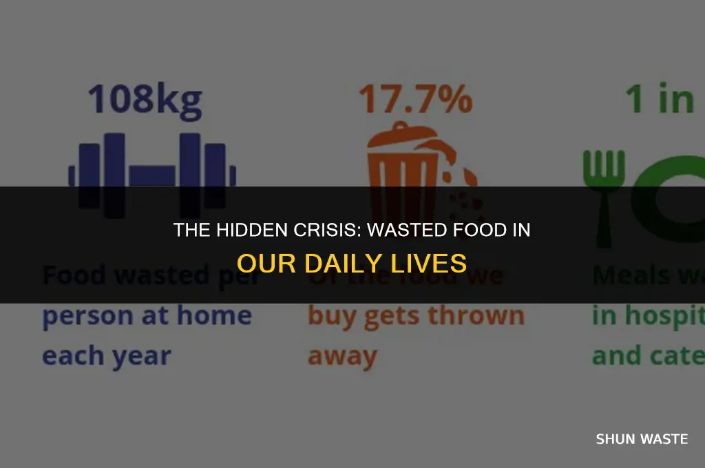 how much wasted food in use alone