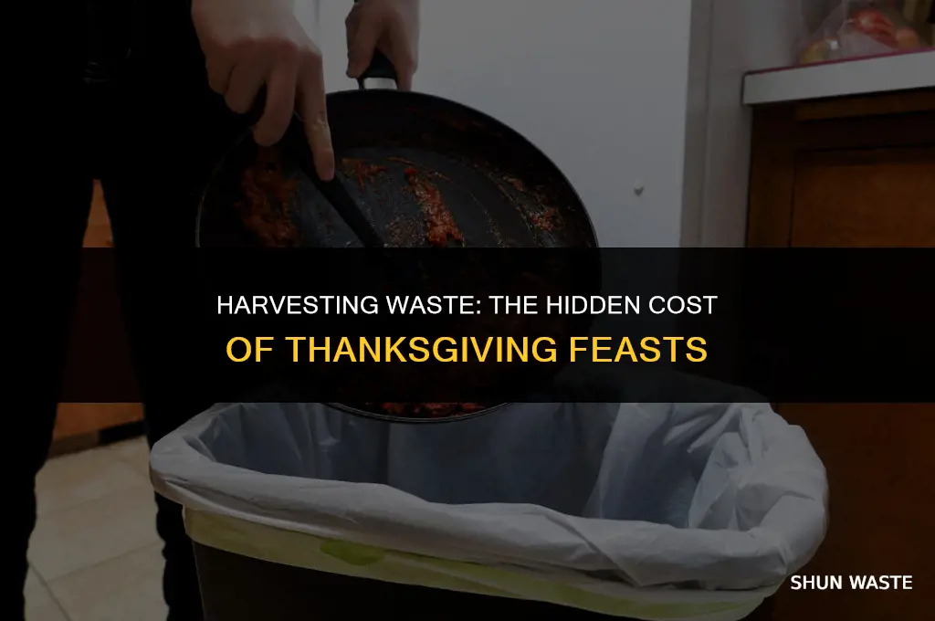 how much wasted food is thrown away on thanksgiving