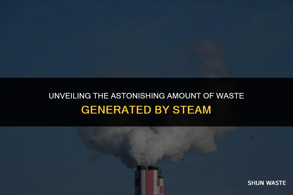 how much wasted on steam