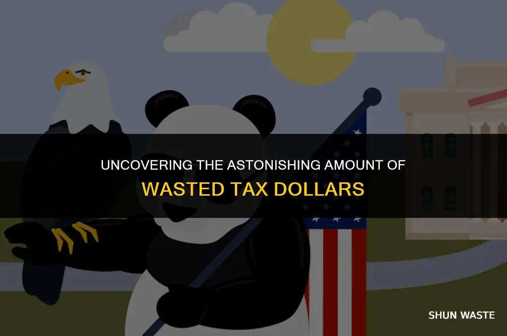 how much wasted tax dollars go