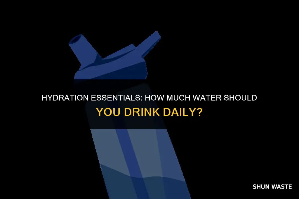 how much waster should you drink per day