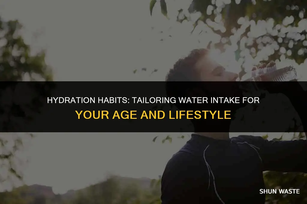 how much waster to drink for 26 years old