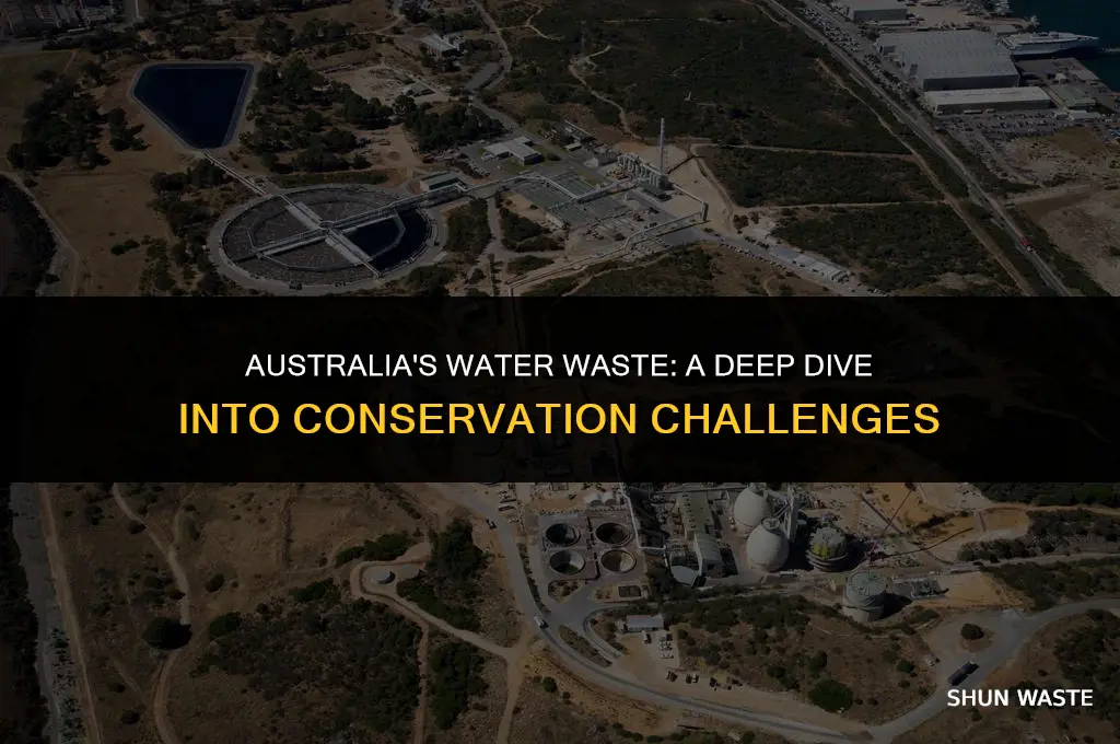 how much water do we waste australia