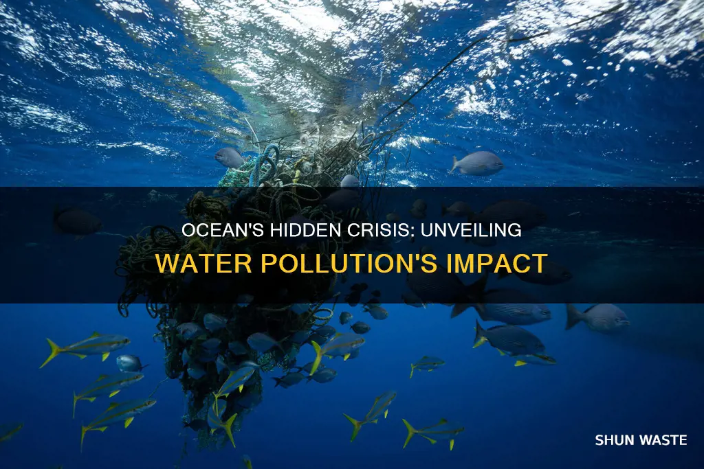 how much water pollution is in the ocean