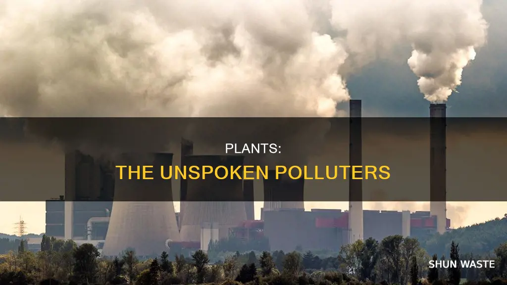 how much will each plant pollute