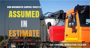 Estimating Mastic Asphalt Waste: Assumptions and Calculation Methods