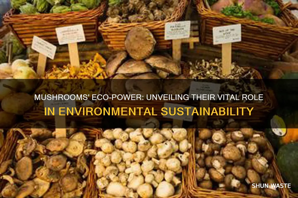 how mushrooms help the environment