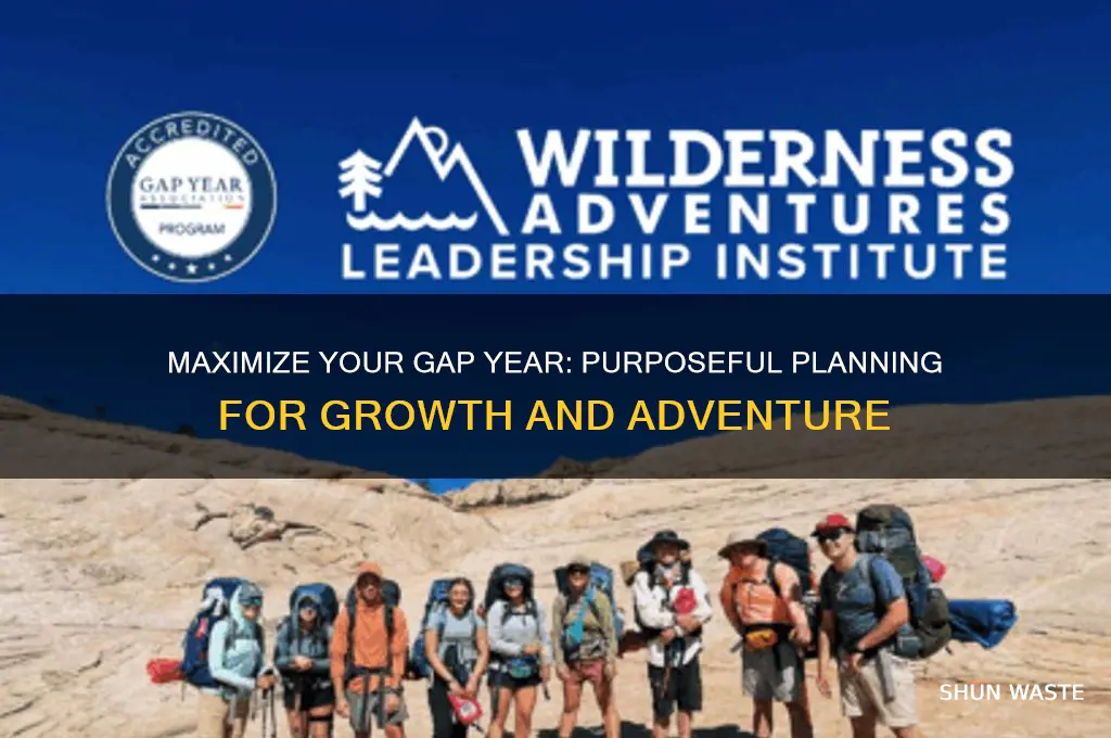 how not to waste a gap year