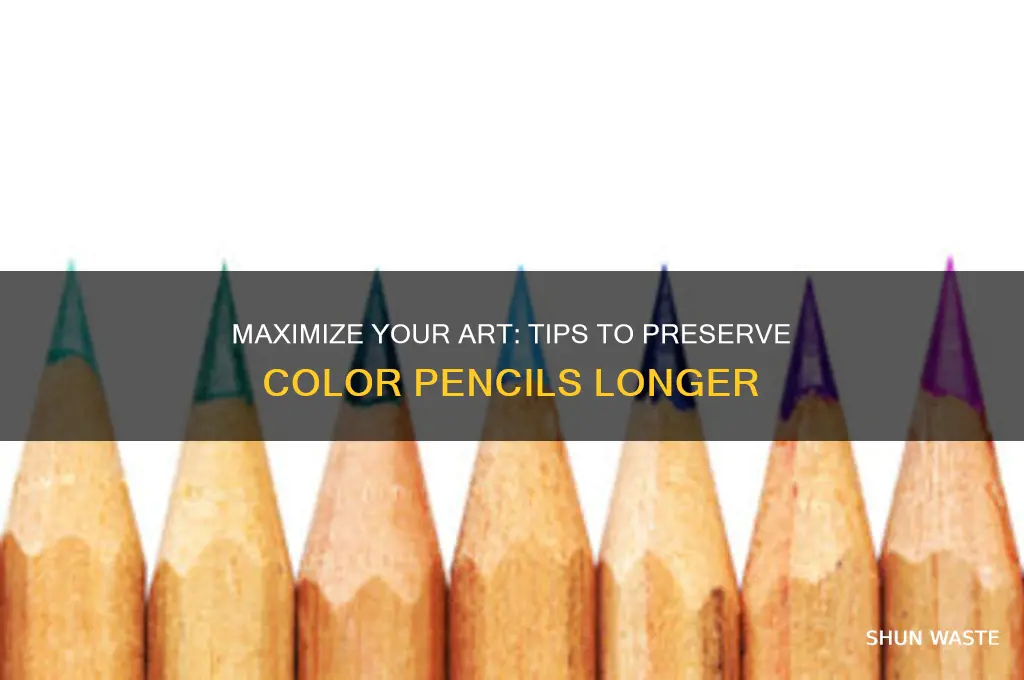 how not to waste your color pencils fast
