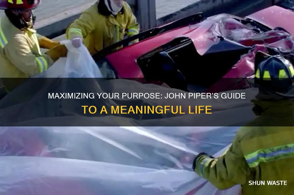 how not to waste your life john piper