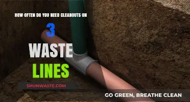 How Often Should You Schedule Cleanouts for 3 Waste Lines?