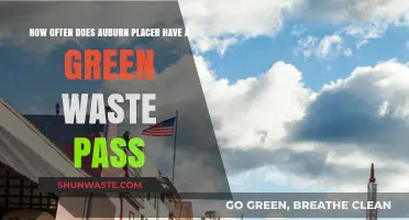 Auburn Placer Green Waste Pass Frequency: A Comprehensive Guide