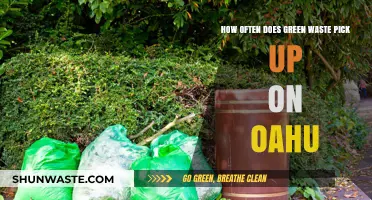 Oahu's Green Waste Pickup Schedule: Frequency and Tips for Residents