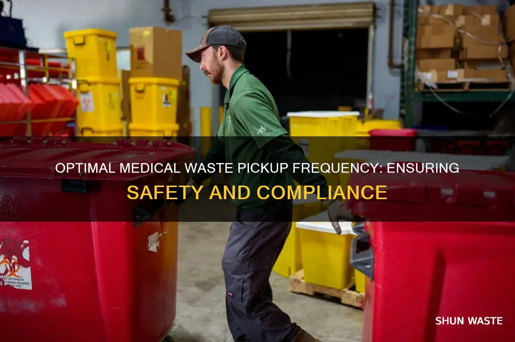 how often does medical waste need to be picked up