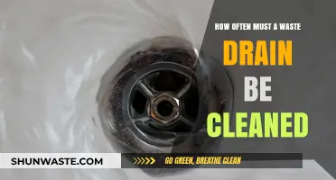 Maintaining Waste Drains: Essential Cleaning Frequency for Optimal Functionality