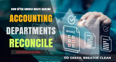 Optimal Reconciliation Frequency for Waste Hauling Accounting Departments