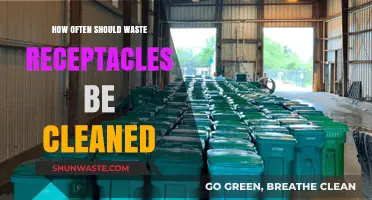 Maintaining Clean Waste Receptacles: Optimal Cleaning Frequency for Hygiene and Safety