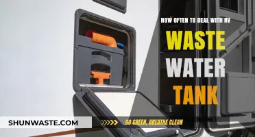 RV Waste Water Tank Maintenance: How Often Should You Empty?