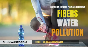 Polyester Leggings: Water Pollution and Wash Frequency