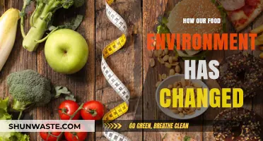 Transformed Tables: How Our Food Environment Has Changed Over Time