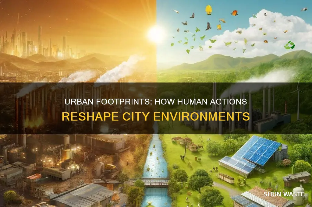 how people affect environments in cities