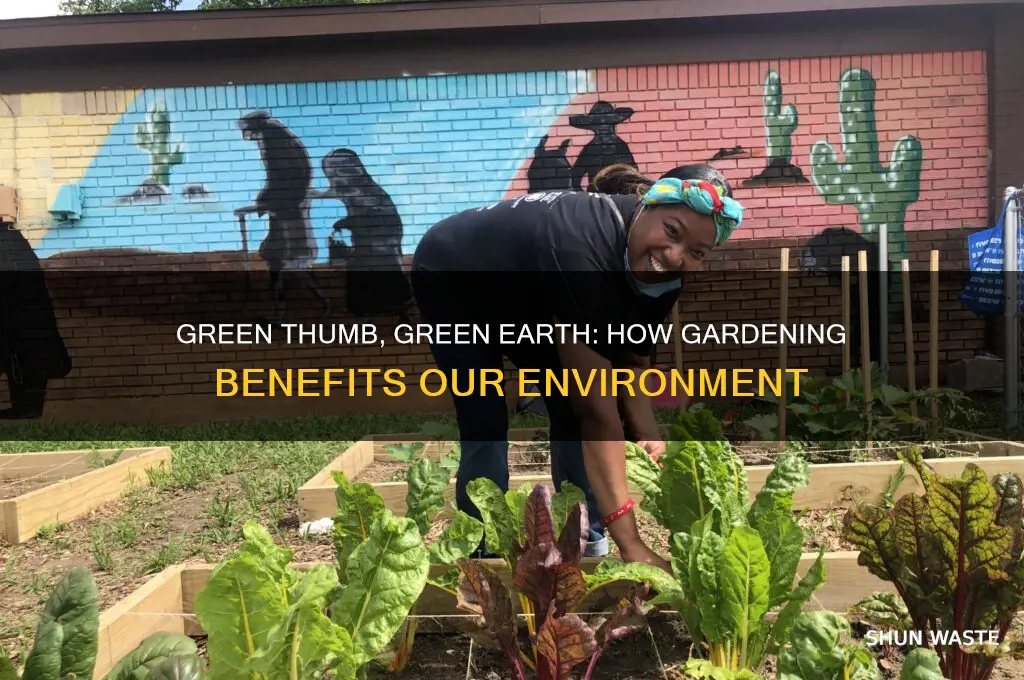 how planting a garden helps the environment