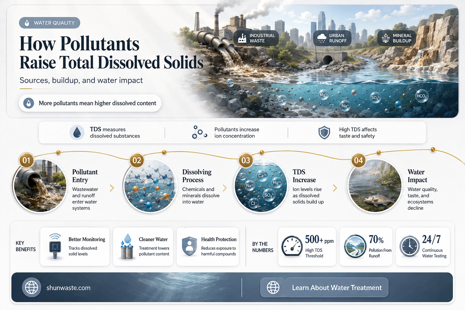are pollutants part of total dissolved solids