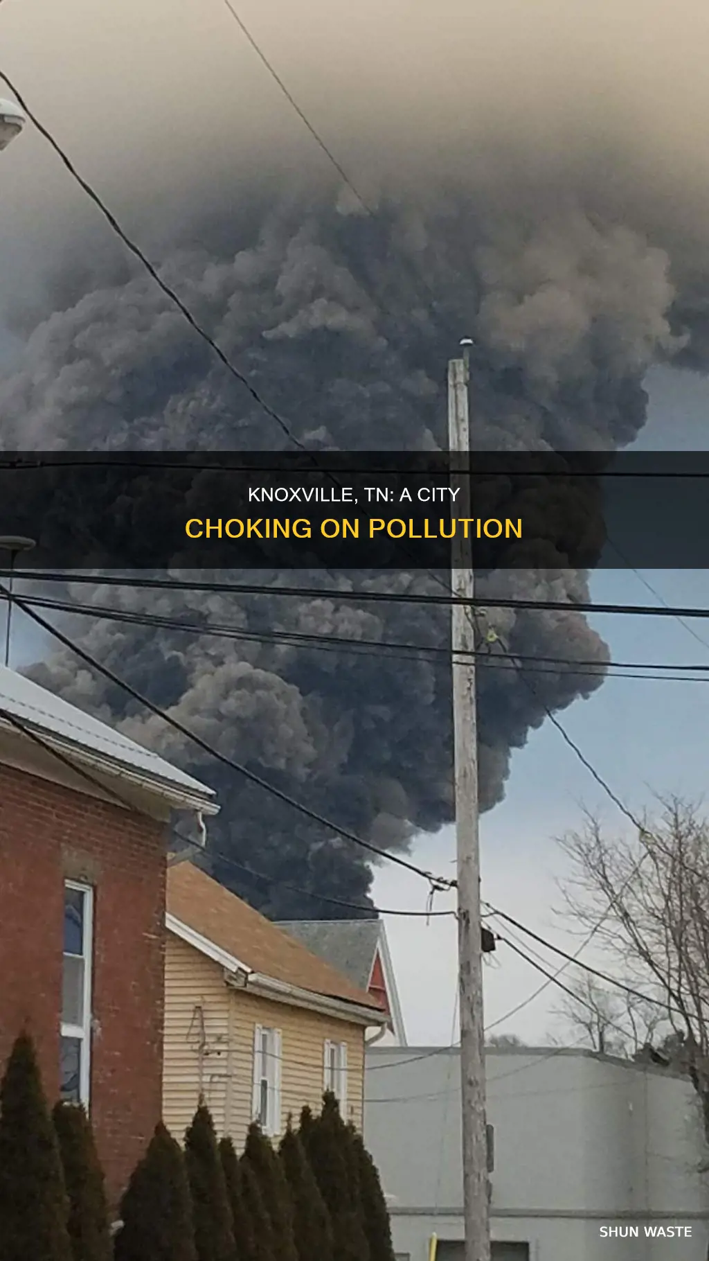 how polluted is knoxville tn