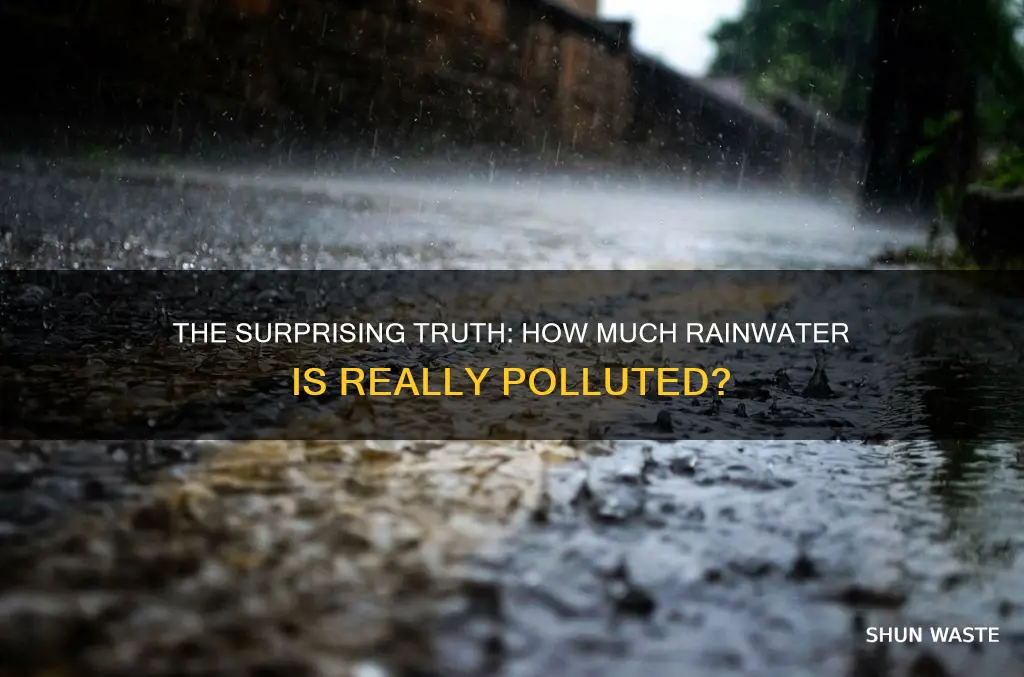 how polluted is rain water