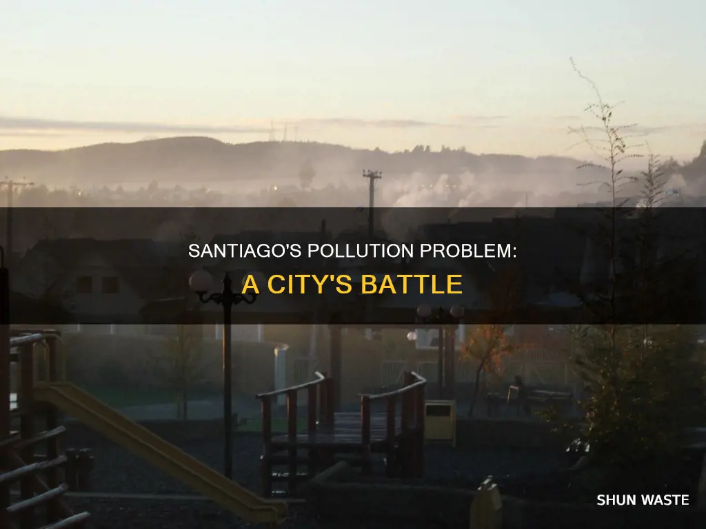 how polluted is santiago