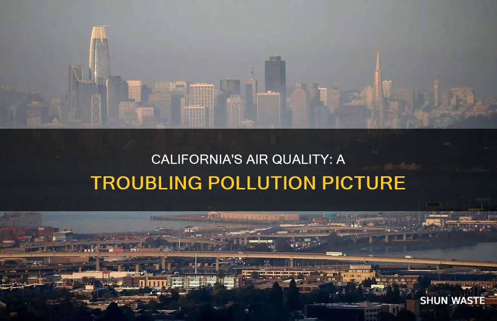 how polluted is the air in california
