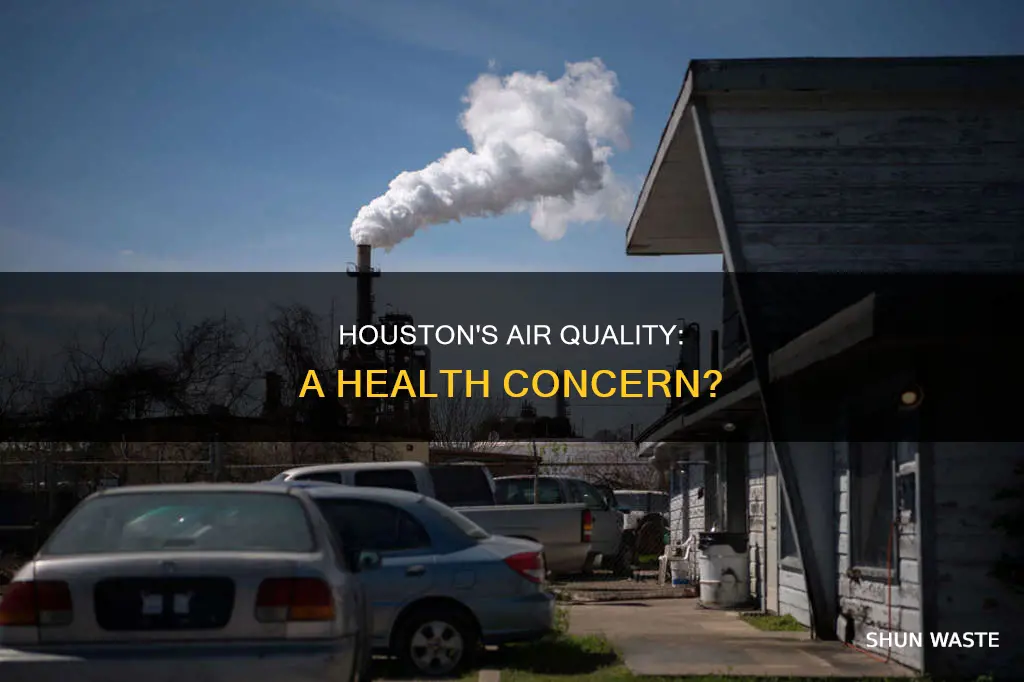 how polluted is the air in houston texas