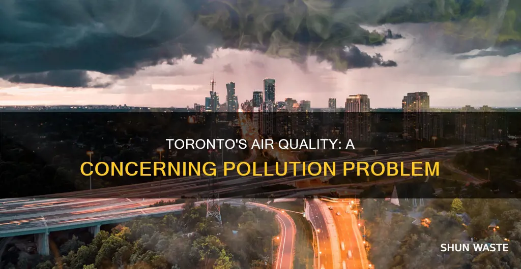 how polluted is the air in toronto