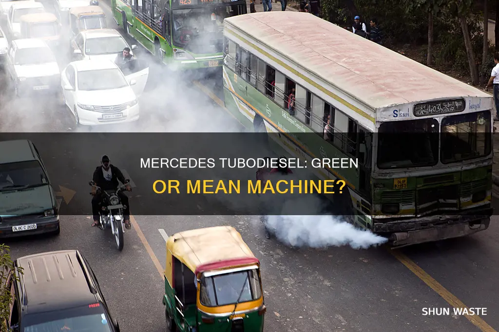 how polluting is a 1985 mercedes tubodiesel really