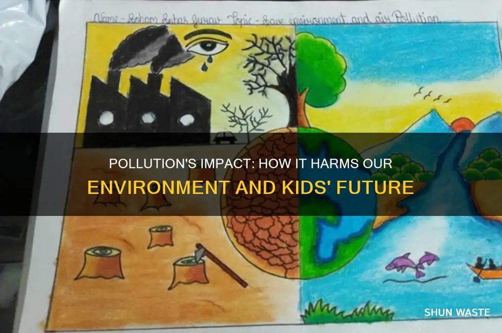how pollution affects the environment for kids