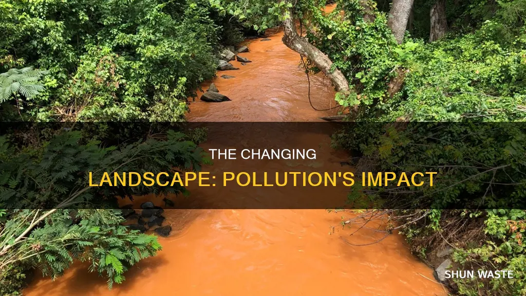 how pollution is changing our landscape