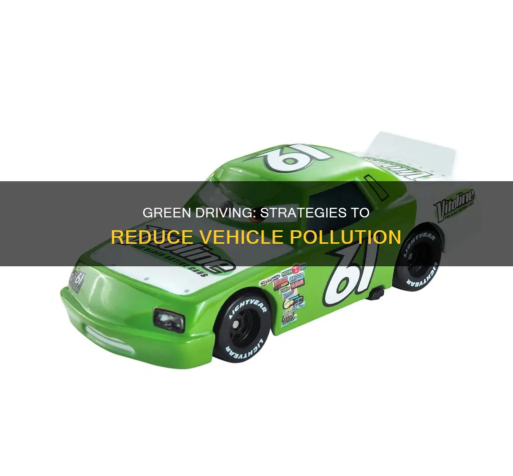 how pollution of vehicle can be minimized