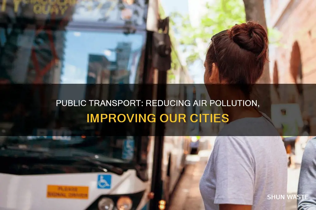 how public transport reduce air pollution