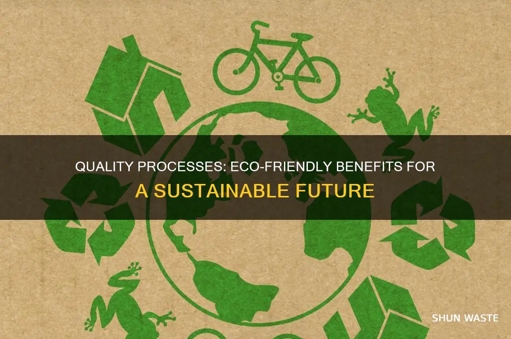 how quality processes are good for the environment
