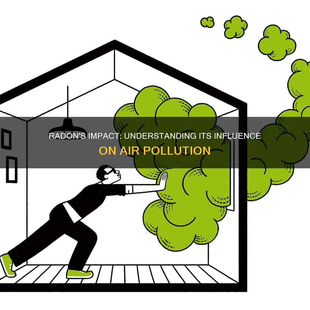 how radon affects air pollution