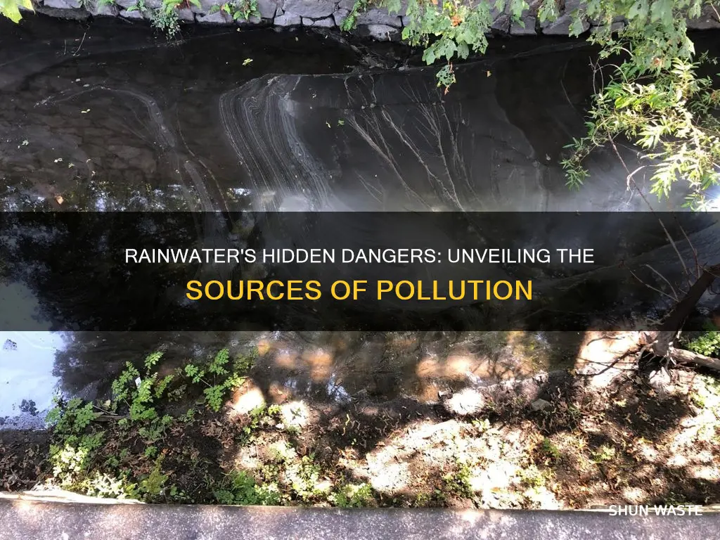 how rainwater can be polluted