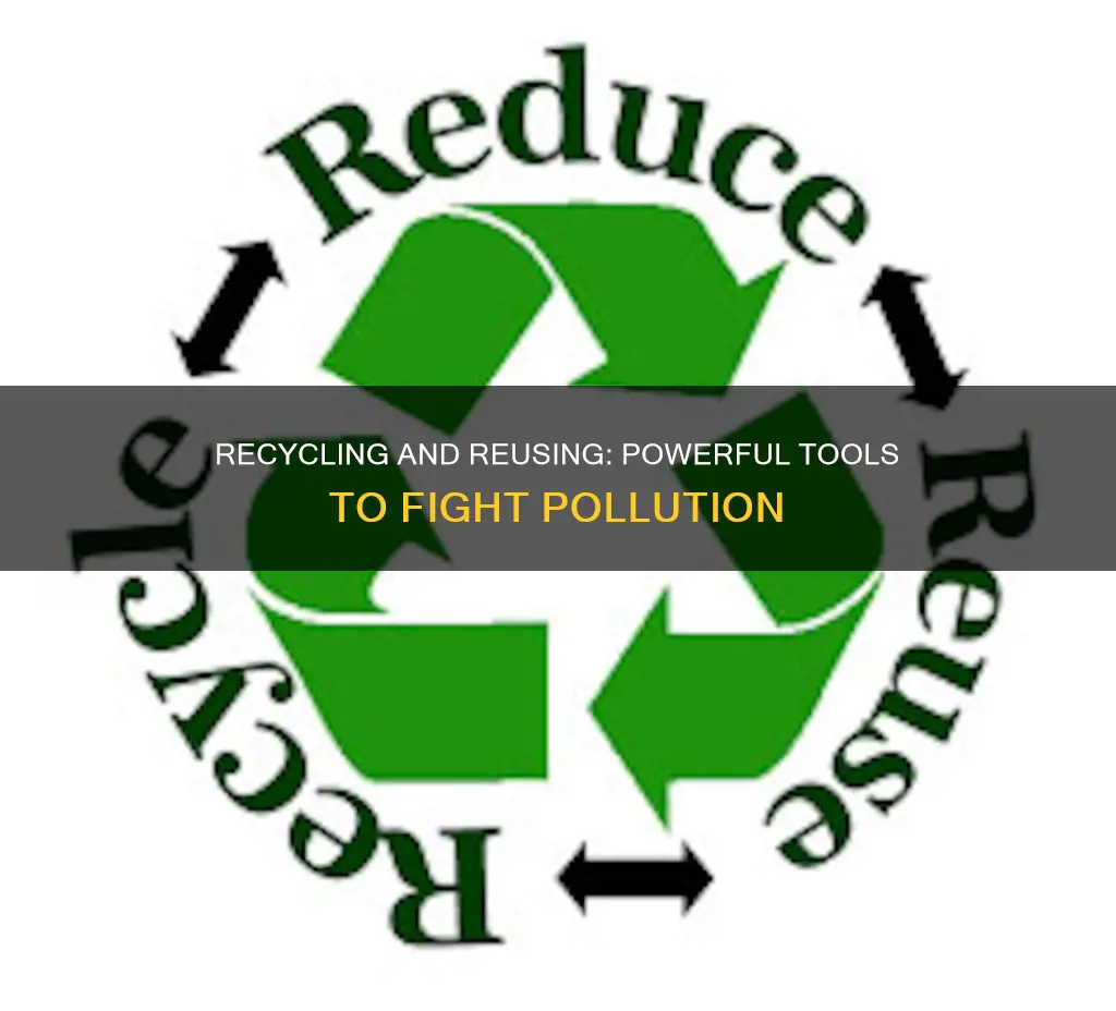 how recycling and reusing can help reduce pollution