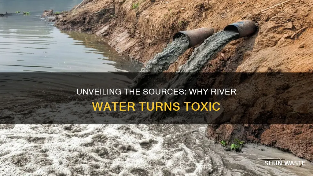 how river water get polluted